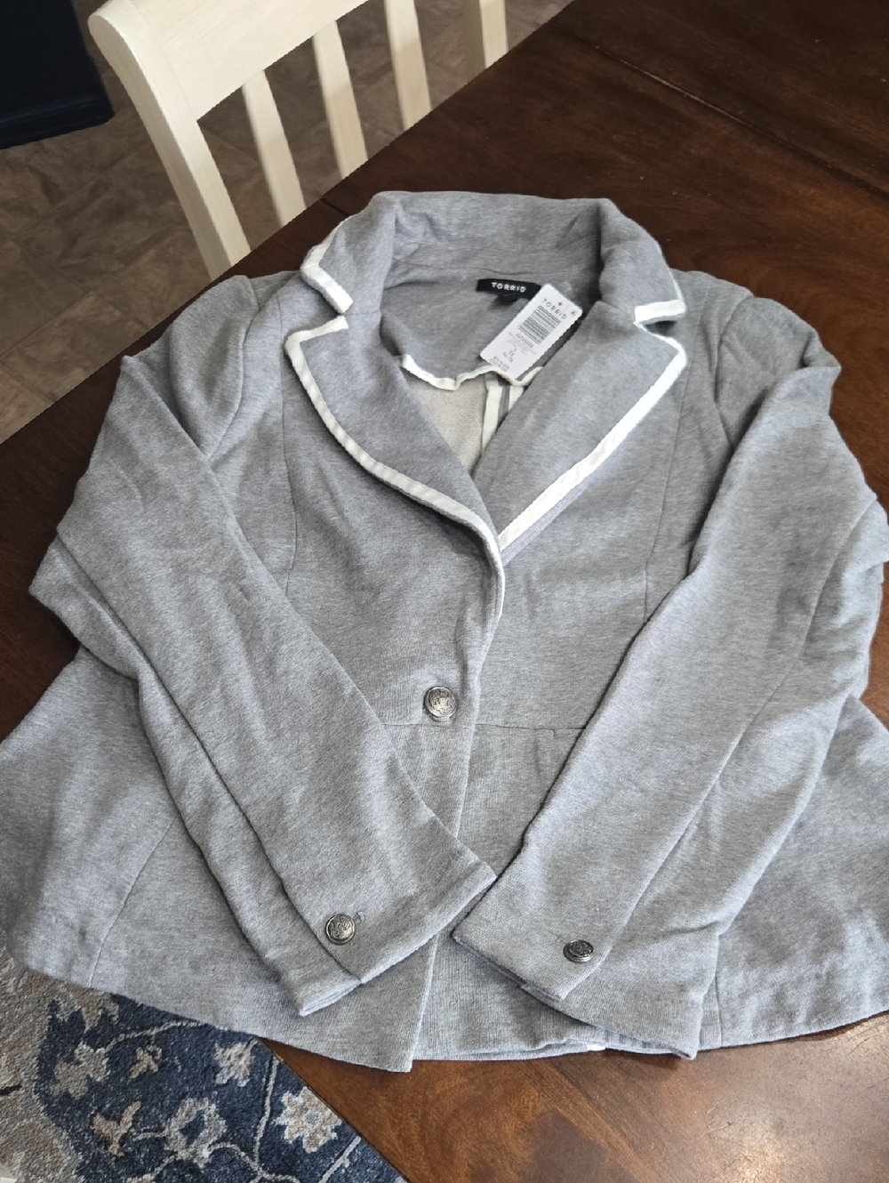 Torrid Gray Blazer
